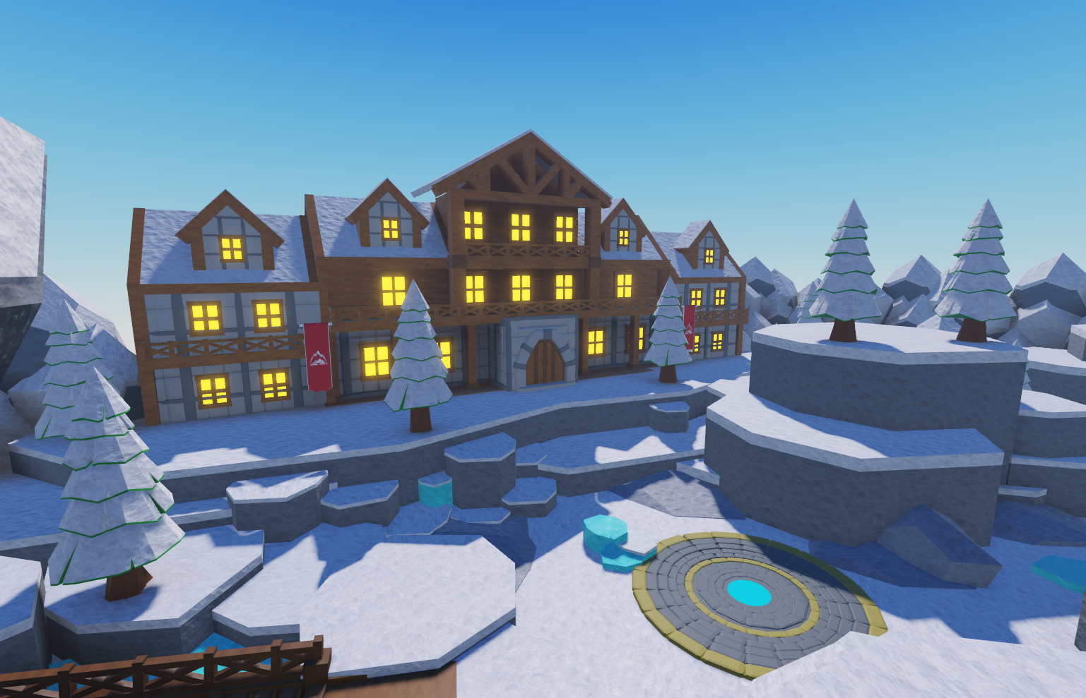 Snowy Map